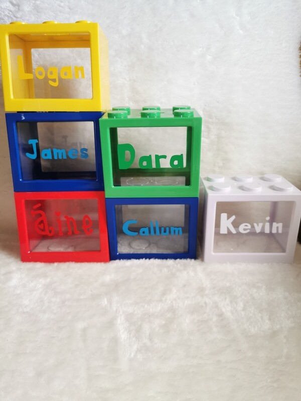Lego Building Block Money Box