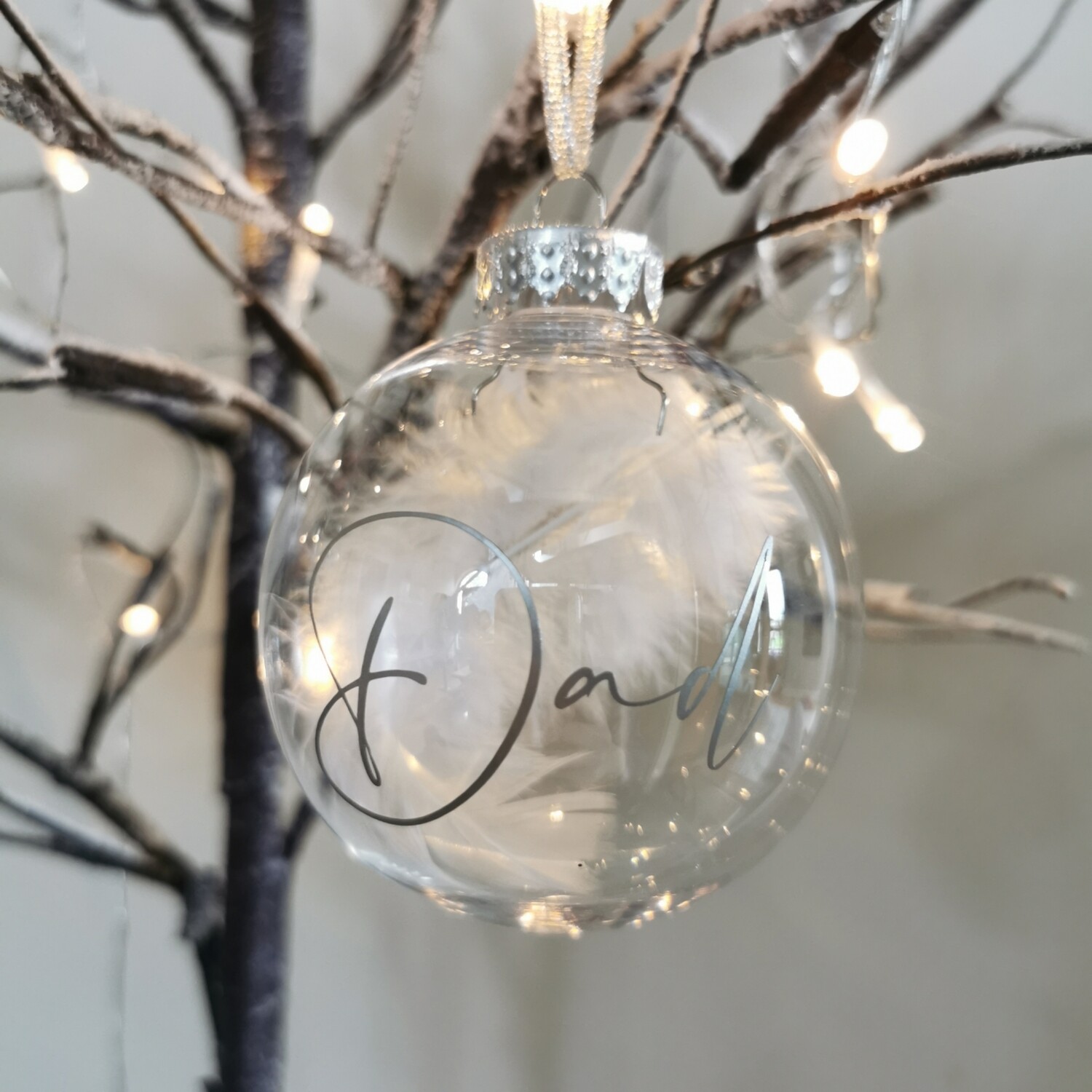 “Remember Me” - Feather Bauble