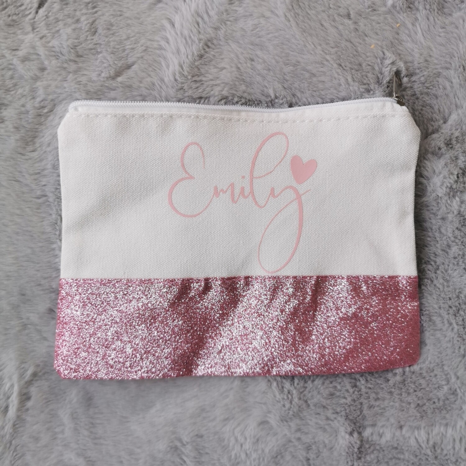Glitter Makeup Bag