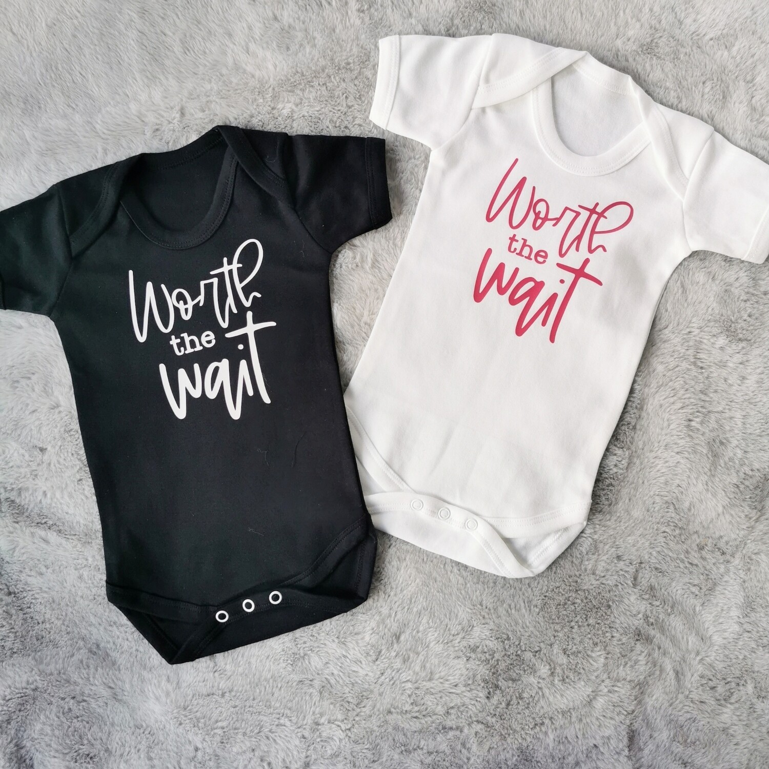Worth the Wait - Baby Onesie / Babyvest