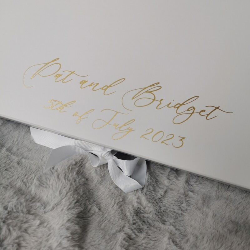 Wedding / Birthday / Special Occasion Personalised Giftbox (Large)