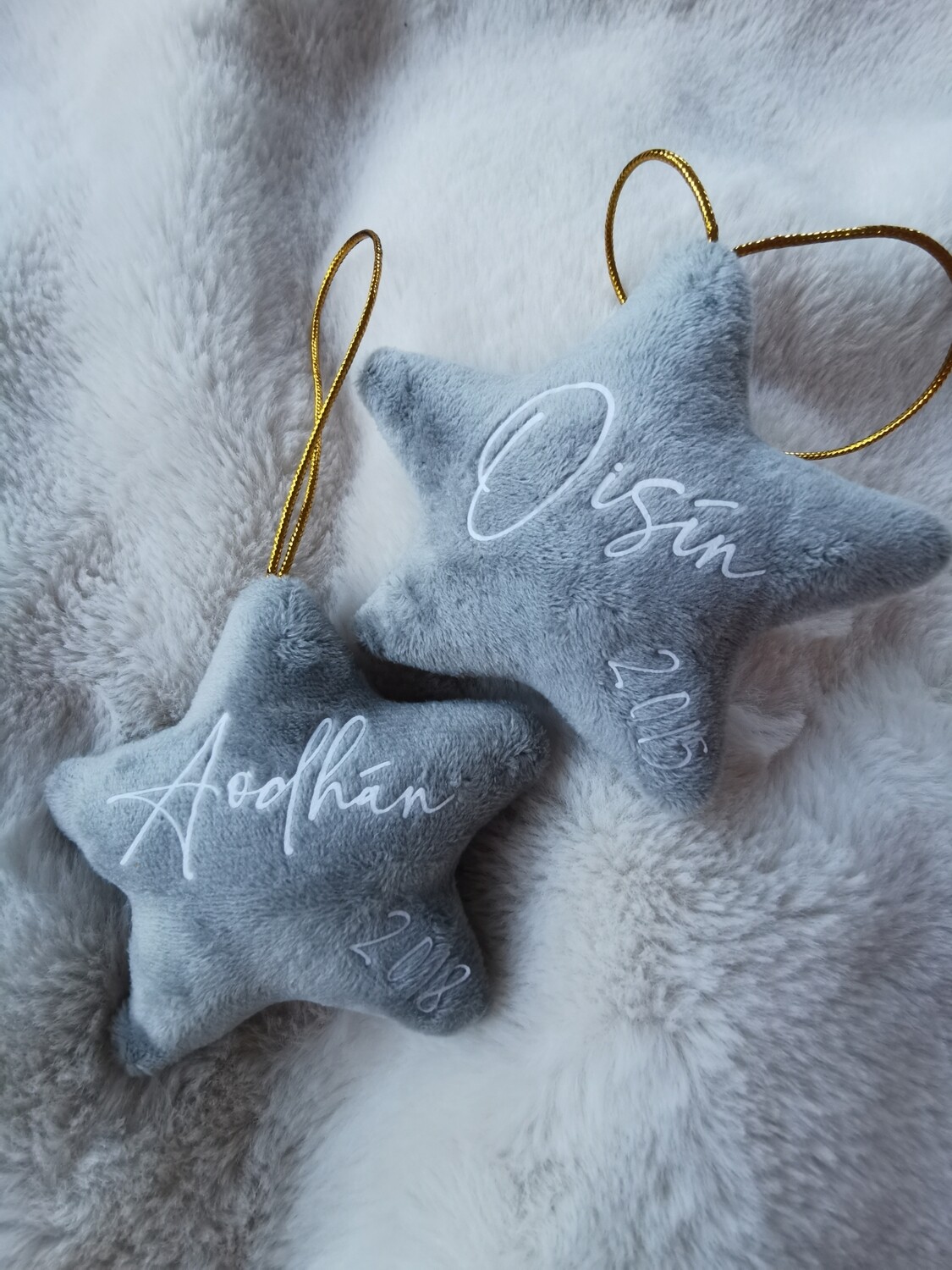 Personalised Star Christmas Decoration