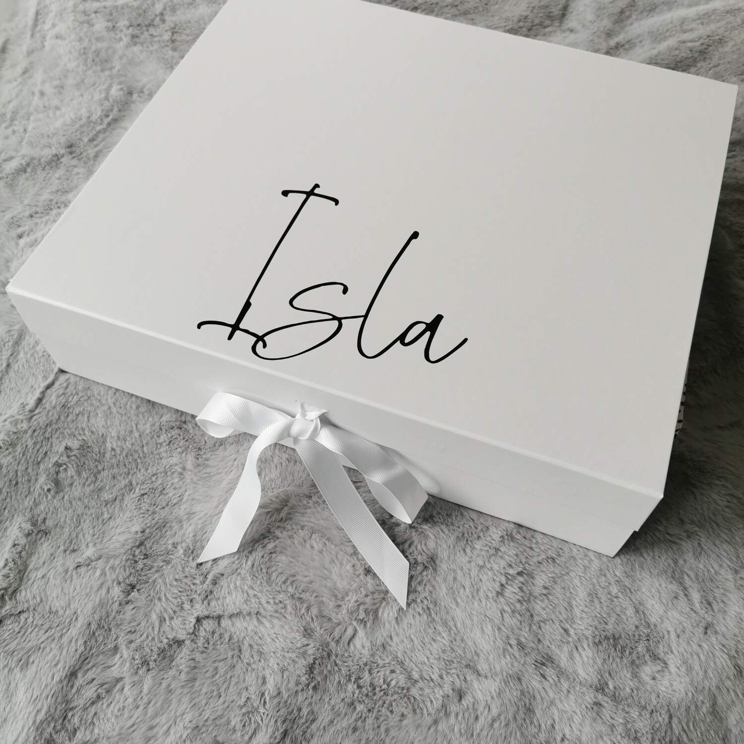 Personalised Baby GiftBox / Keepsake Box (Large) - Fill Your Own