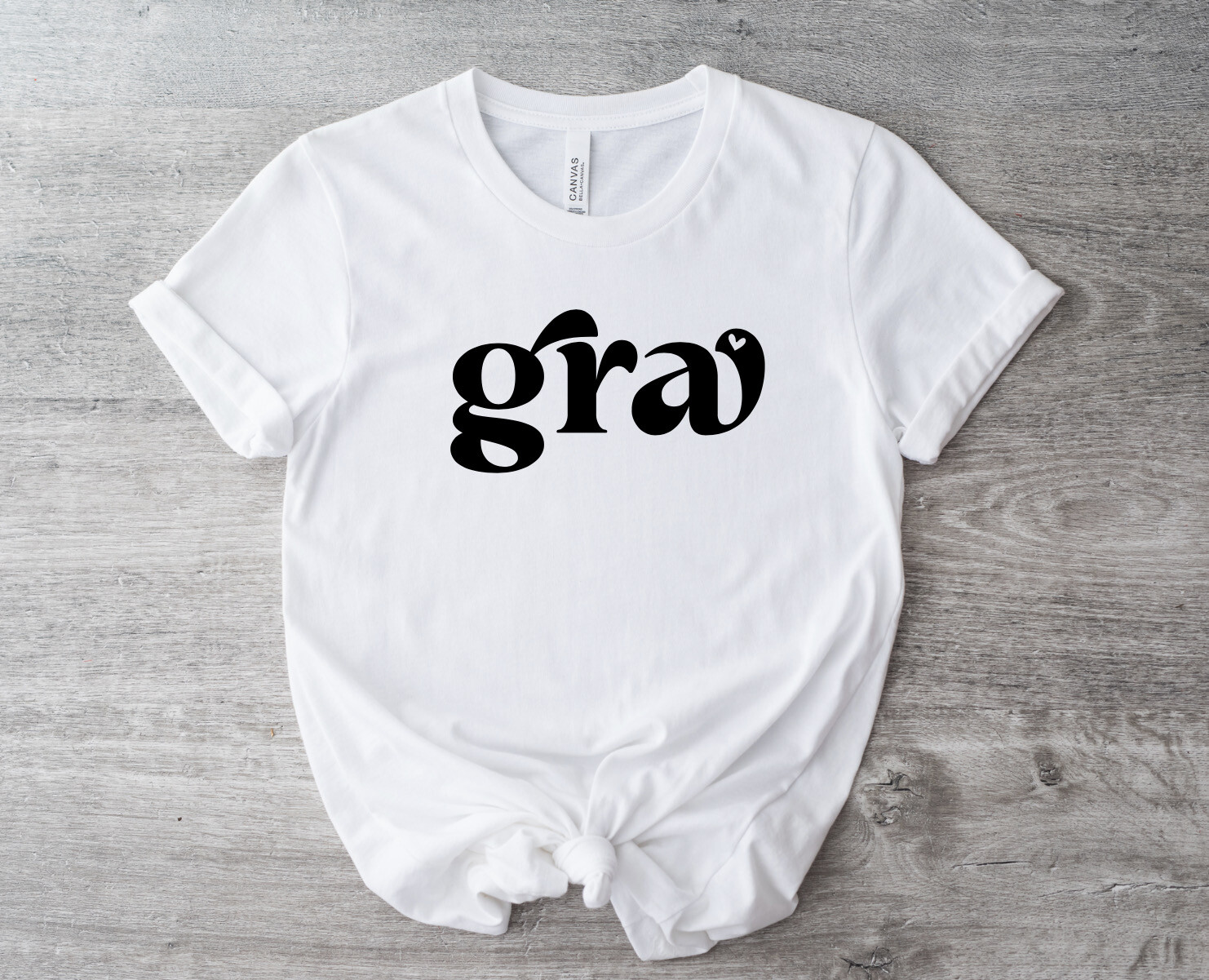 GRÁ - Iron On Decal / Transfer