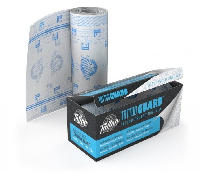 TATTOO FOLIENVERBAND PROTECTION FILM 10 Stück 10x15CM Zuschnitte oder 10m Rolle