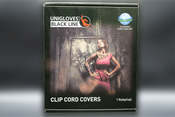 Clip Cord Covers/Sleeves Schläuche Schwarz Rolle á 365m, 5,5cm Breite