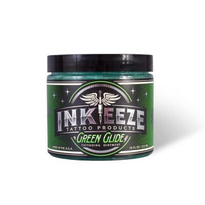 INK-EEZE Green Glide Tätowier- und Nachbehandlung
460ml INK-EEZE Green Glide Tätowier- und Nachbehandlung
460ml