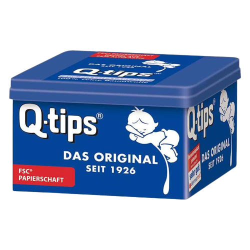 Q-Tips Pflegestäbchen mit Papierschaft 206 Stk. je Packung Q-Tips Pflegestäbchen mit Papierschaft 206 Stk. je Packung