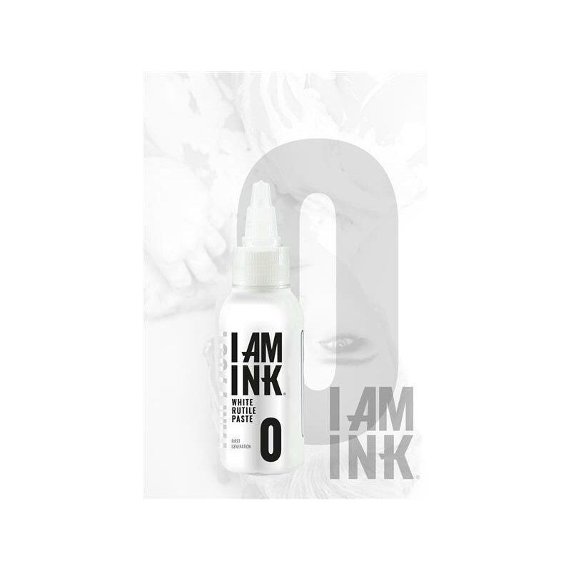 I AM INK® First Generation Nr. 0 WHITE RUTILE PASTE Tattoofarbe I AM INK® First Generation Nr. 0 WHITE RUTILE PASTE Tattoofarbe