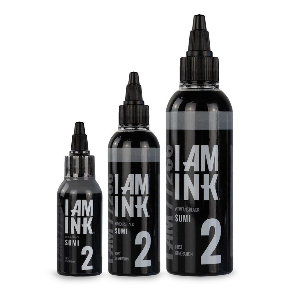 I AM INK® First Generation Nr. 2 Sumi Tattoofarbe