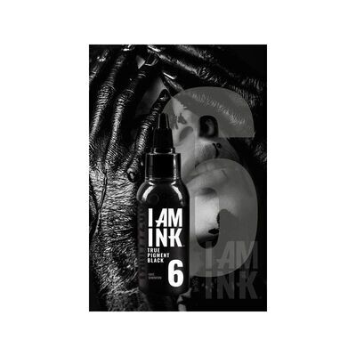 I AM INK® First Generation Nr. 6 True Pigment Black Tattoofarbe