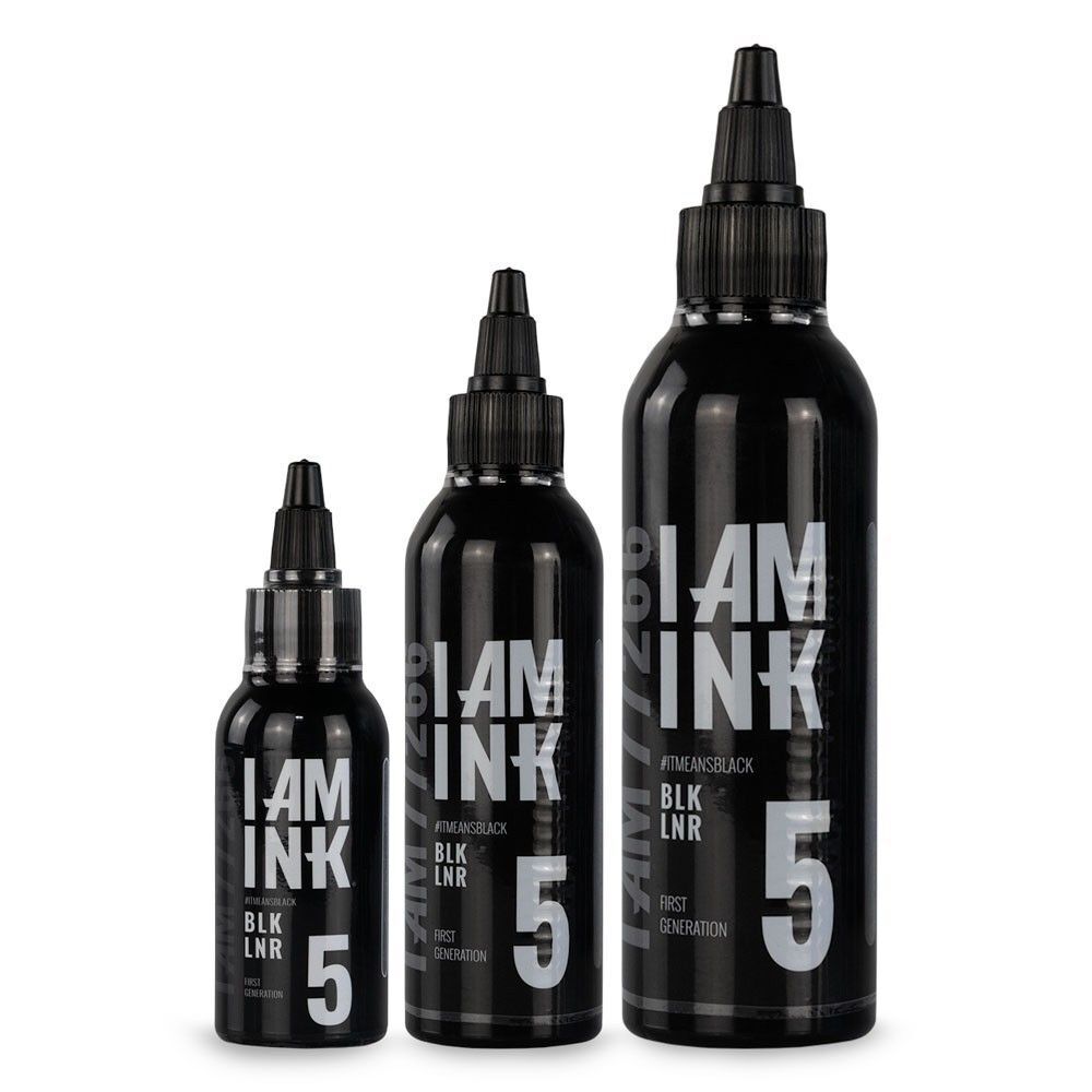 I AM INK® First Generation Nr. 5 BLK LNR Tattoofarbe
