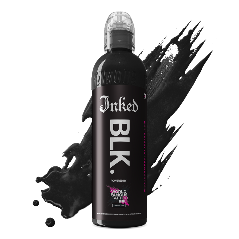 World Famous Limitless Tattoo Ink - Inked Blk World Famous Limitless Tattoo Ink - Inked Blk