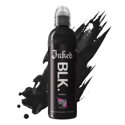 World Famous Limitless Tattoo Ink - Inked Blk 120ml