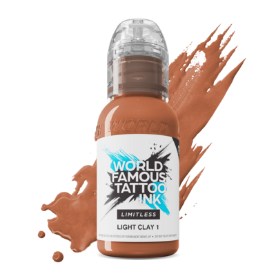 World Famous Limitless Tattoofarbe - Light Clay 1 30ml