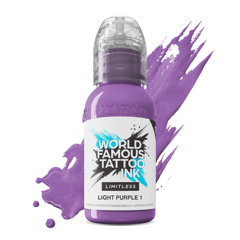 World Famous Limitless Tattoofarbe - Light Purple 1 30ml World Famous Limitless Tattoofarbe - Light Purple 1 30ml