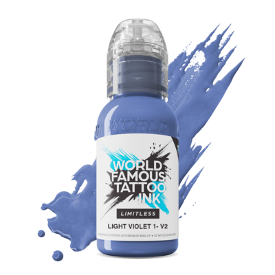 World Famous Limitless Tattoo Ink - Light Violet 1 v2 30 ml