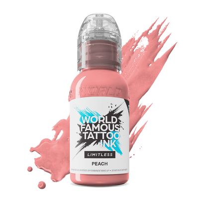 World Famous Limitless Tattoo Ink - Peach 30 ml