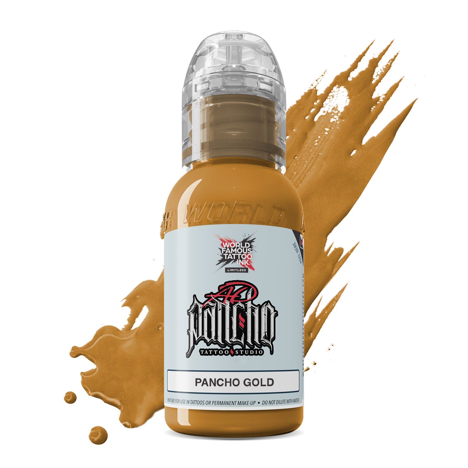World Famous Limitless Tattoo Ink - Pancho Gold 30 ml
