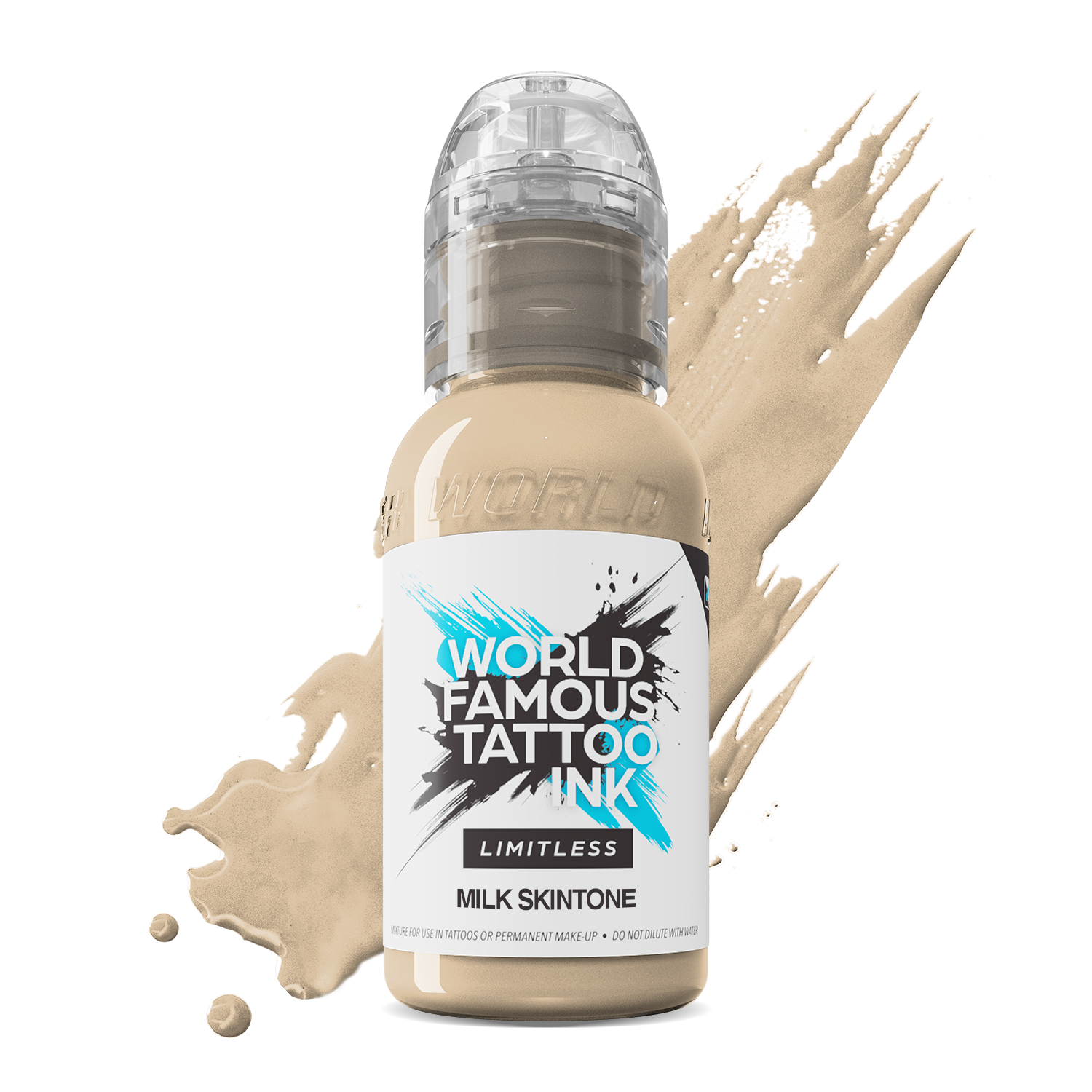 World Famous Limitless Tattoo Ink - Milk Skintone 30 ml