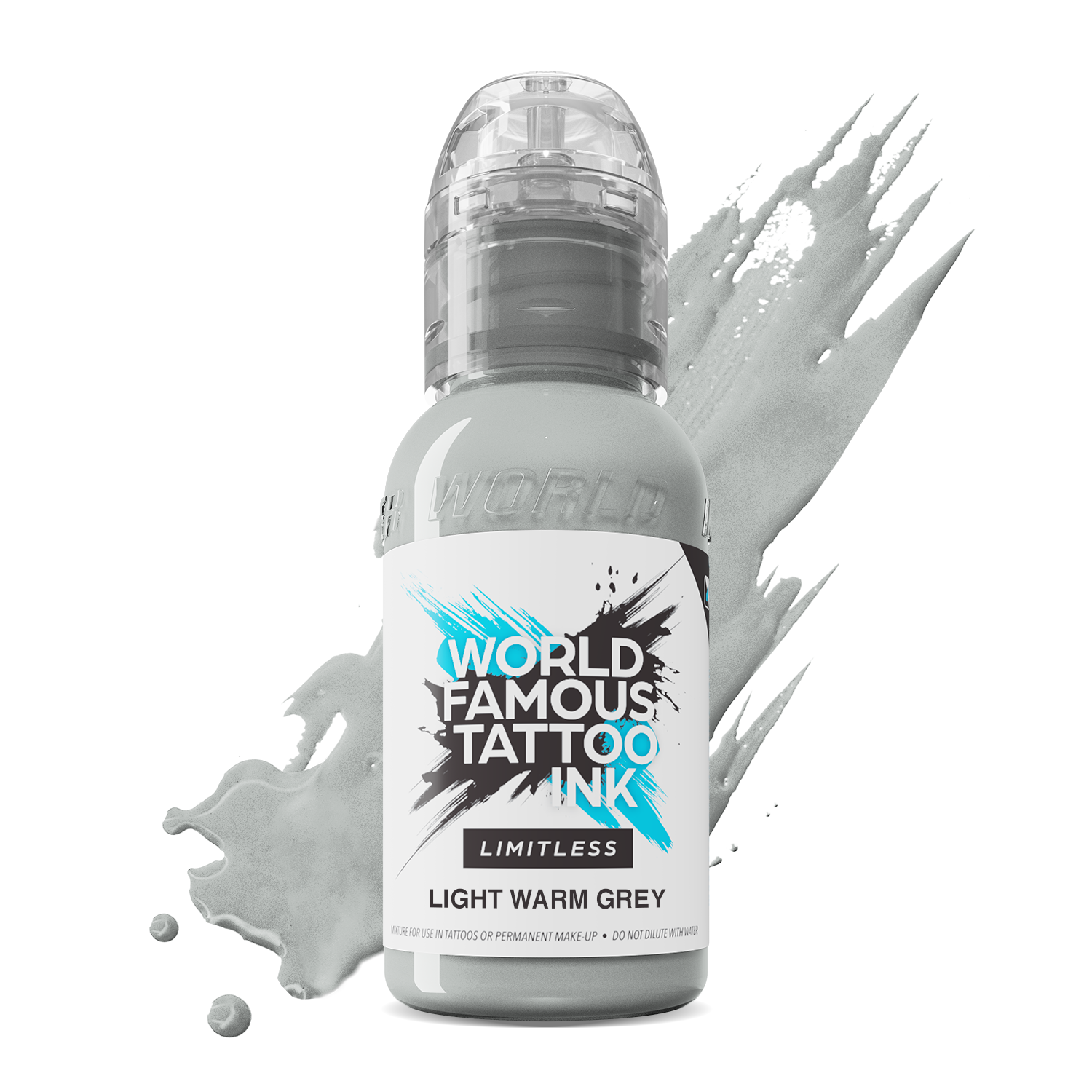 World Famous Limitless Tattoo Ink - Light Warm Grey 30 ml