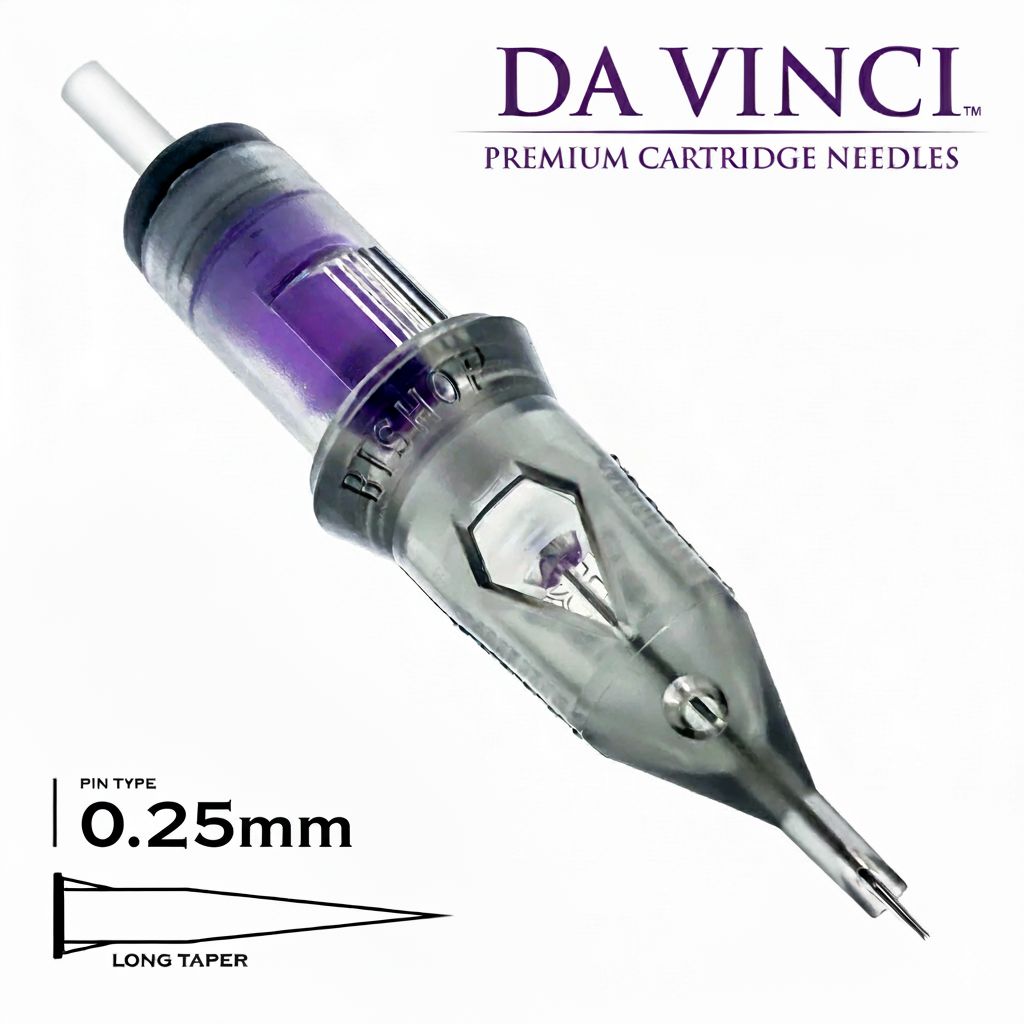 Da Vinci V2 - 0,25mm Round Liner- Long Taper (RLLT) - 20 Stück je Packung