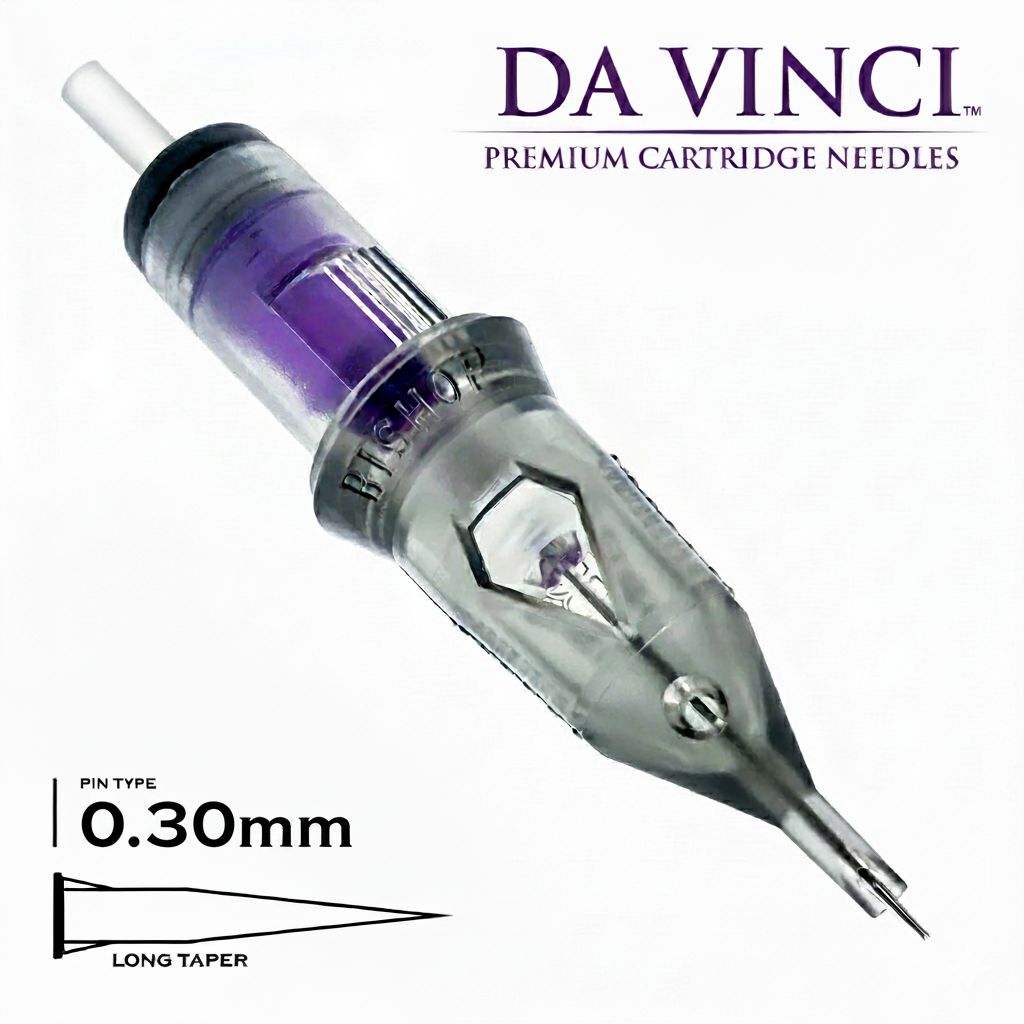 Da Vinci V2 - 0,30mm Round Liner- Long Taper (RLLT) - 20 Stück je Packung