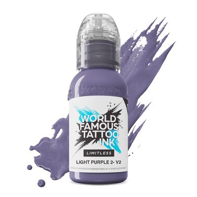 World Famous Limitless Tattoo Ink - Light Purple 2 v2 30 ml World Famous Limitless Tattoo Ink - Light Purple 2 v2 30 ml