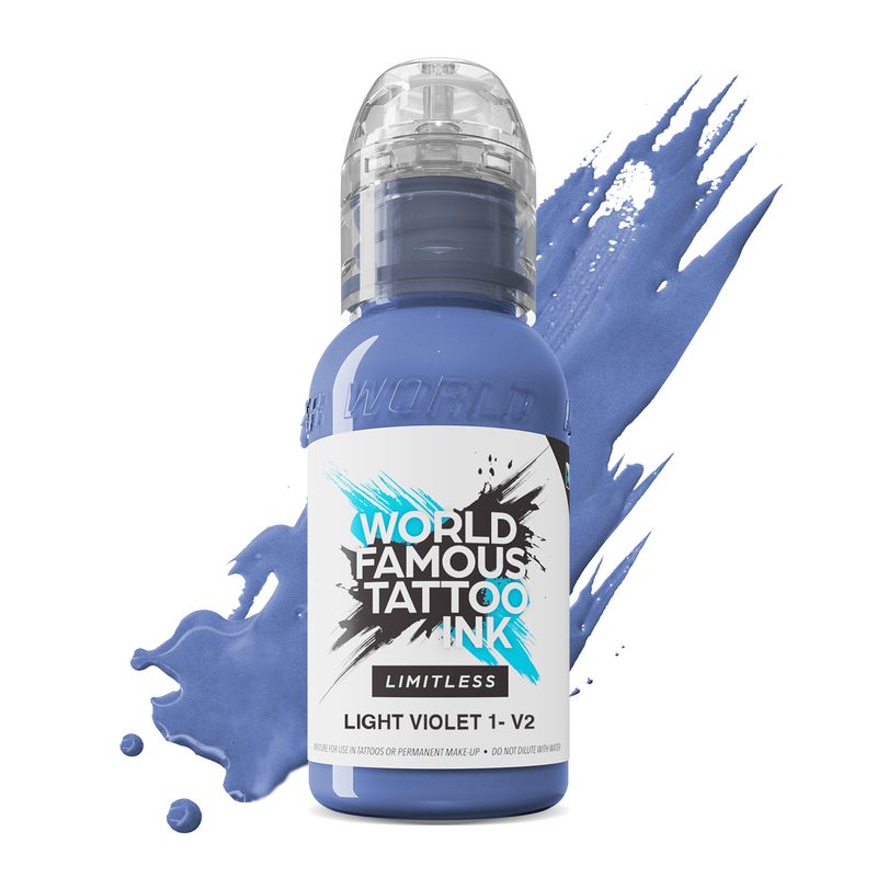 World Famous Limitless Tattoo Ink - Light Violet 1 v2 30 ml