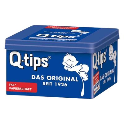 Q-Tips Pflegestäbchen mit Papierschaft 206 Stk. je Packung