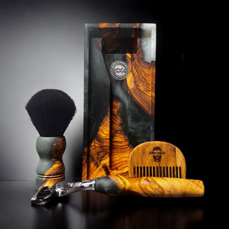 Rasierer mit Gillette Aufnahme