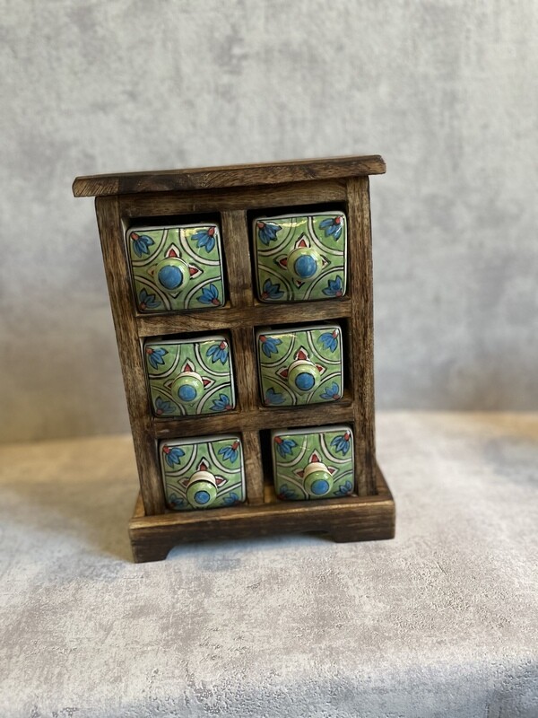 Petite commode 6 tiroirs