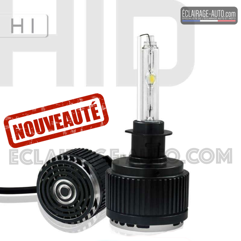 Kit DE 2 AMPOULES XÉNON VENTILEE H3 12.000LM POUR AUTO MOTO ET CAMION