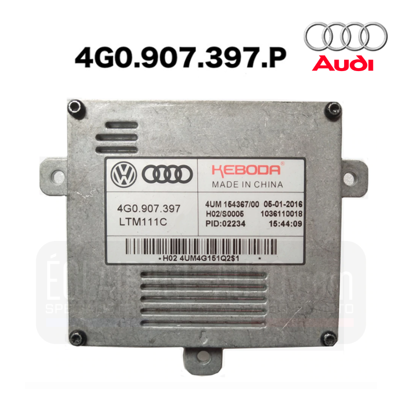1 Module / Ballast / ECU Led D'origine 4G0.907.397.P 4G0907397P pour Audi VW et Skoda