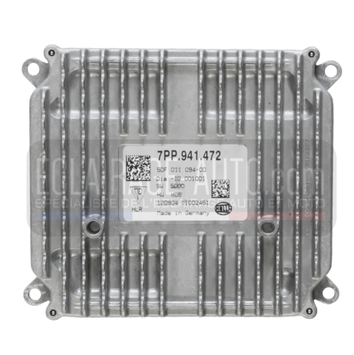 Module d'unité de commande de phare HELLA LED 7PP941472 - 5DF011094-00 pour Audi Porsche