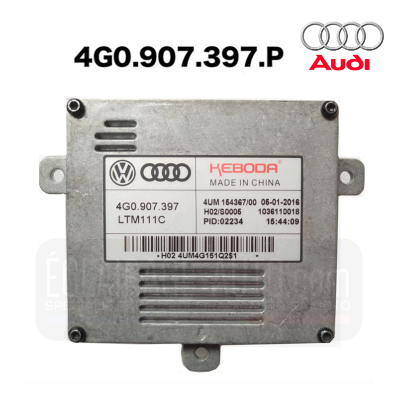 1 Module / Ballast / ECU Led D'origine 4G0.907.397.P 4G0907397P pour Audi VW et Skoda