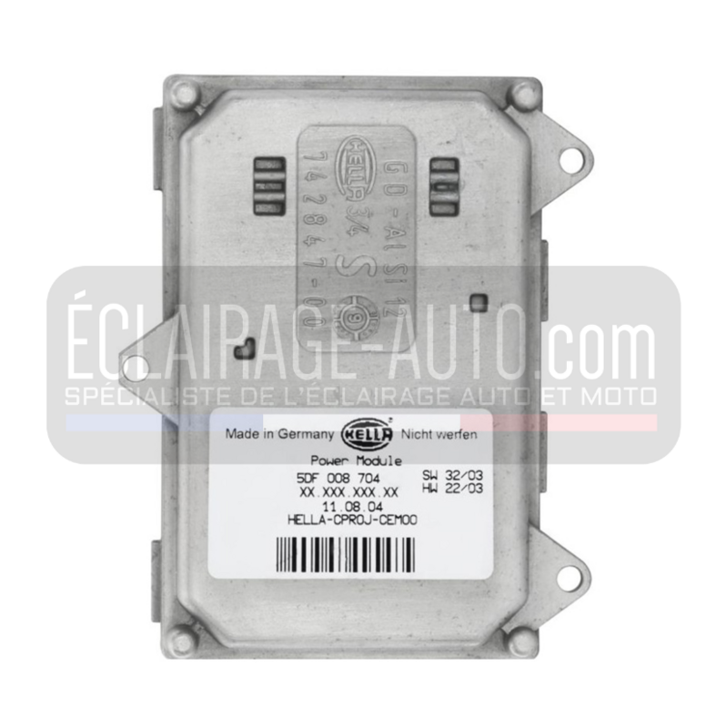 Unité de commande / Ballast / Module de phare pour module de puissance d'éclairage HELLA 5DF008704 AFS