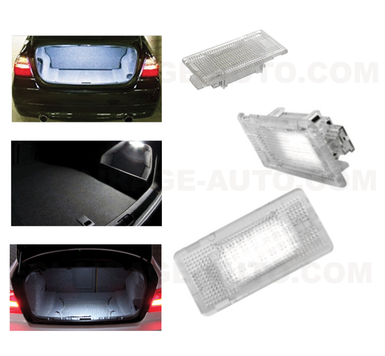 1 MODULE LED DE COFFRE / COMPARTIMENT BAGAGES POUR BMW E36 E39 E46 E60 E65 E82 E88 E70 E71 E84 F01 F02