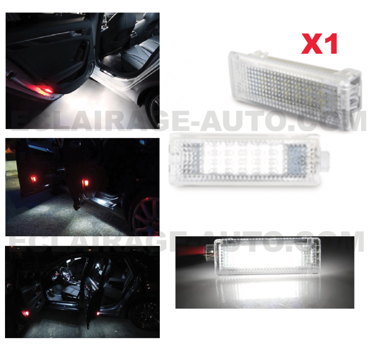 1 MODULE LED DE PORTES POUR BMW E60 E65 E82 E88 E70 E71 E84 F01 F02
