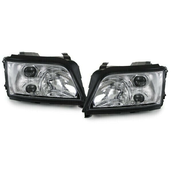 Paire de phares avant Hella pour Audi A6 4A C4 1994 - 1997
