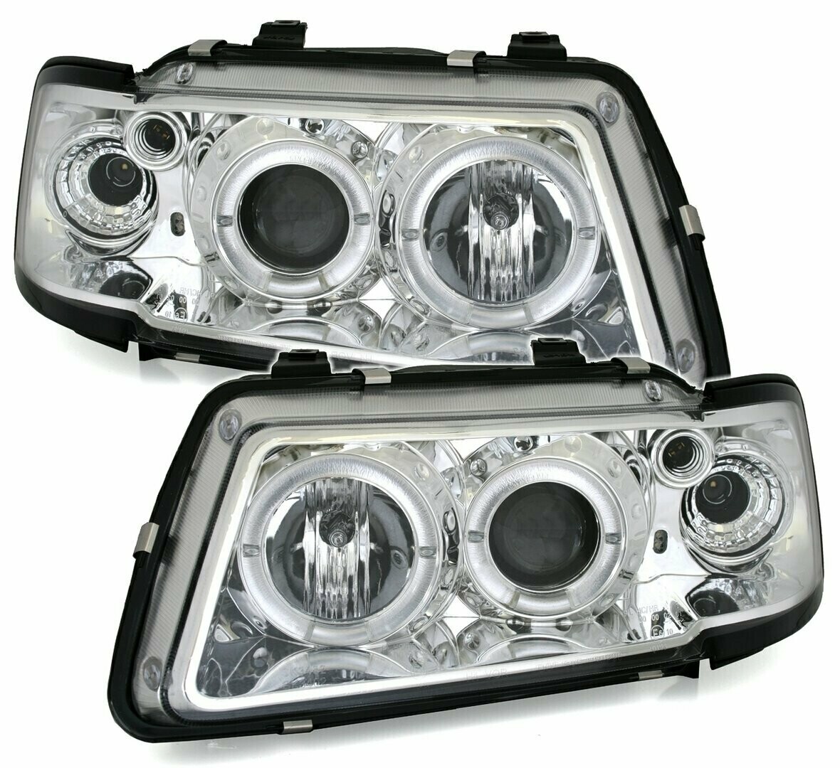 Paire de phares Angel Eyes pour Audi A3 8L 1996 - 2000