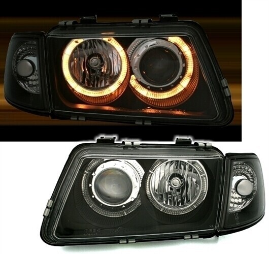 Paire de phares Angel Eyes pour Audi A3 8L 1996 - 2000
