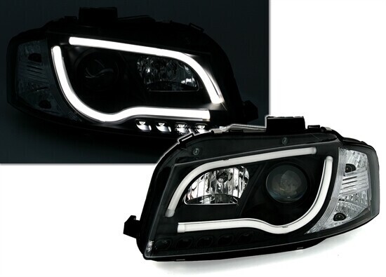 Paire de phares avant LED pour Audi A3 8P 2003 - 2008