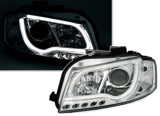 Paire de phares avant LED pour Audi A3 8P 2003 - 2008