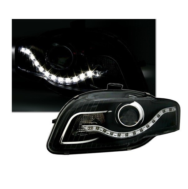 Paire de phares avant à LED pour Audi A4 B7 2004 - 2007