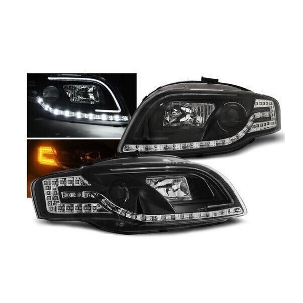 Paire de phares avant à LED pour Audi A4 B7 2004 - 2007