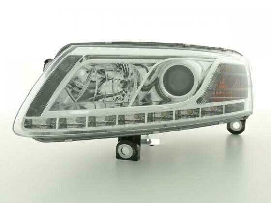 Paire de phares avant Devil Eyes pour Audi A6 C6 2004 - 2008