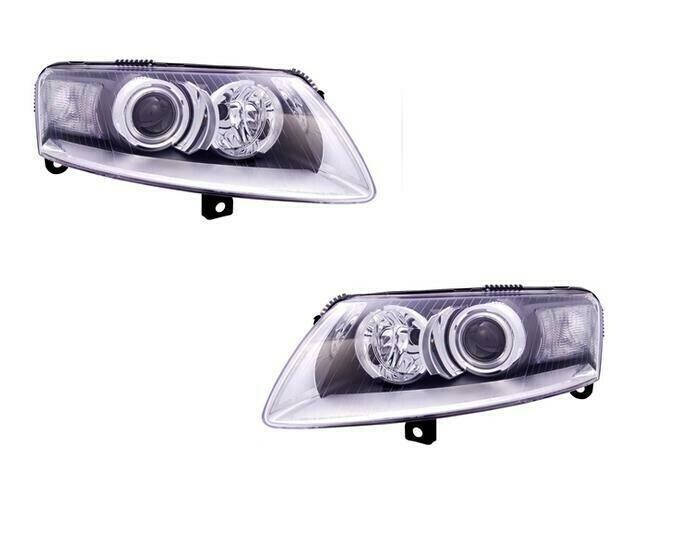 Paire de phares avant pour Audi A6 C6 2005 - 2008