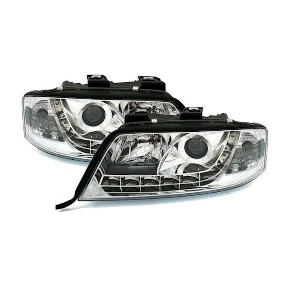 Paire de phares avant Devil Eyes pour Audi A6 C5 1997 - 2001