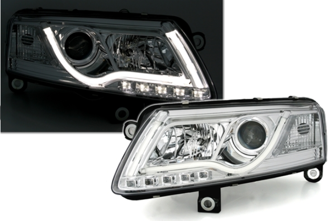 Phares TubeLight pour Audi A6 4F C6 2004 - 2008